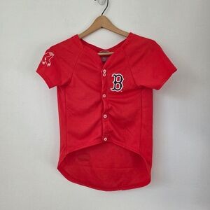 Pets First MLB Boston Red Sox Dog's Jersey